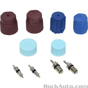 A/C System Service Valve / Core / Cap