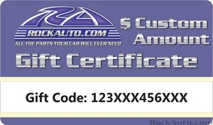 Gift Certificate